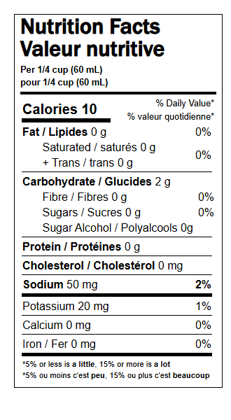 Sirop d'érable