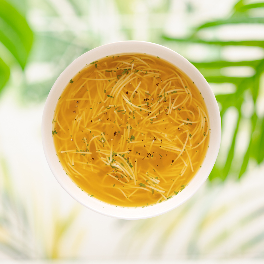 Préparation pour soupe poulet et nouilles