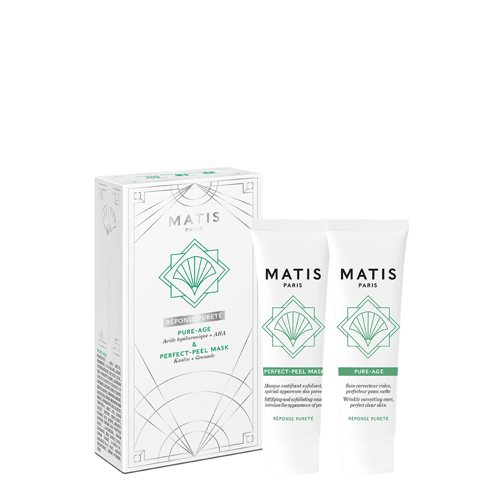 Mini Pureté Inclut : Pure-Age 20 mL + Perfect-Peel Mask 20 mL