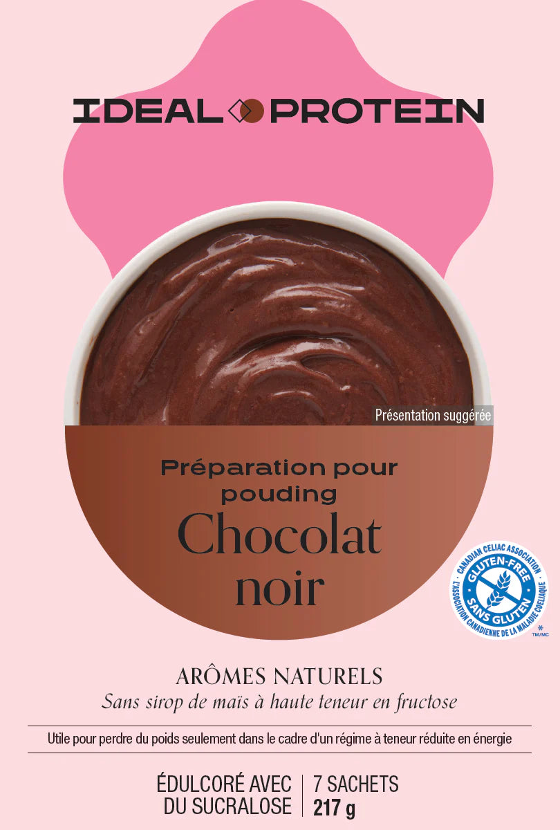 Préparation pour Pouding au Chocolat Noir