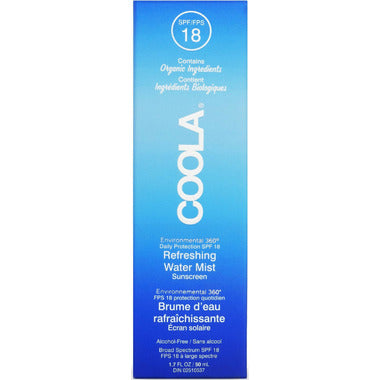 COOLA classic FPS 18 brume d'eau rafraîchissante