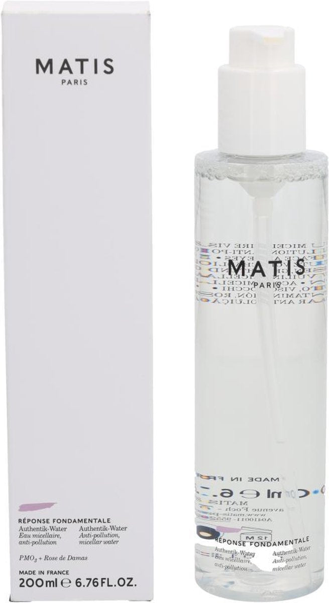 MATIS - réponse fondamentale authentik-water