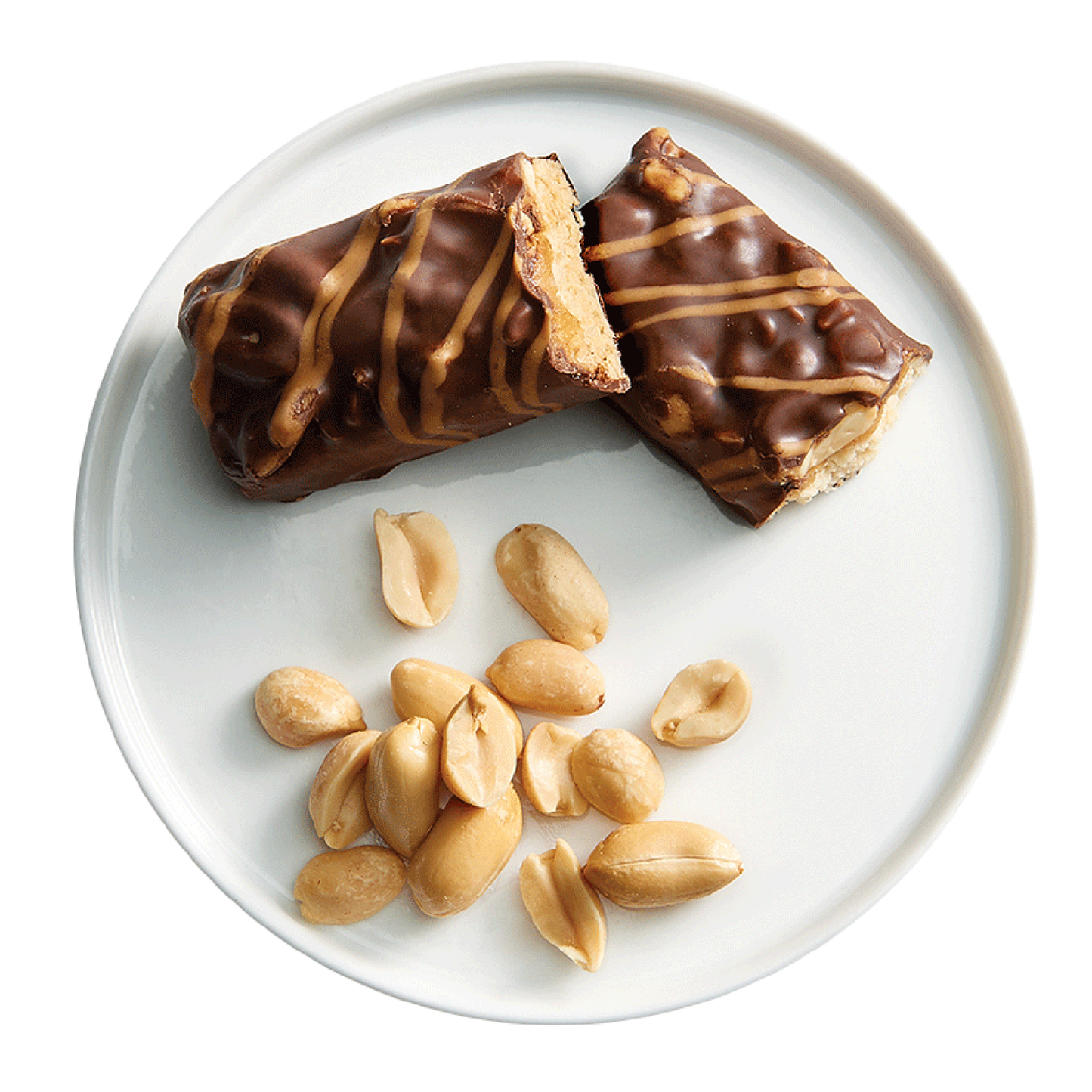 Barre protéinée au four chocolat beurre d'arachides