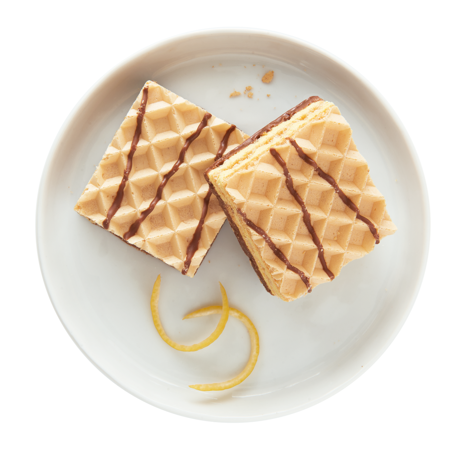 Gaufrettes au citron