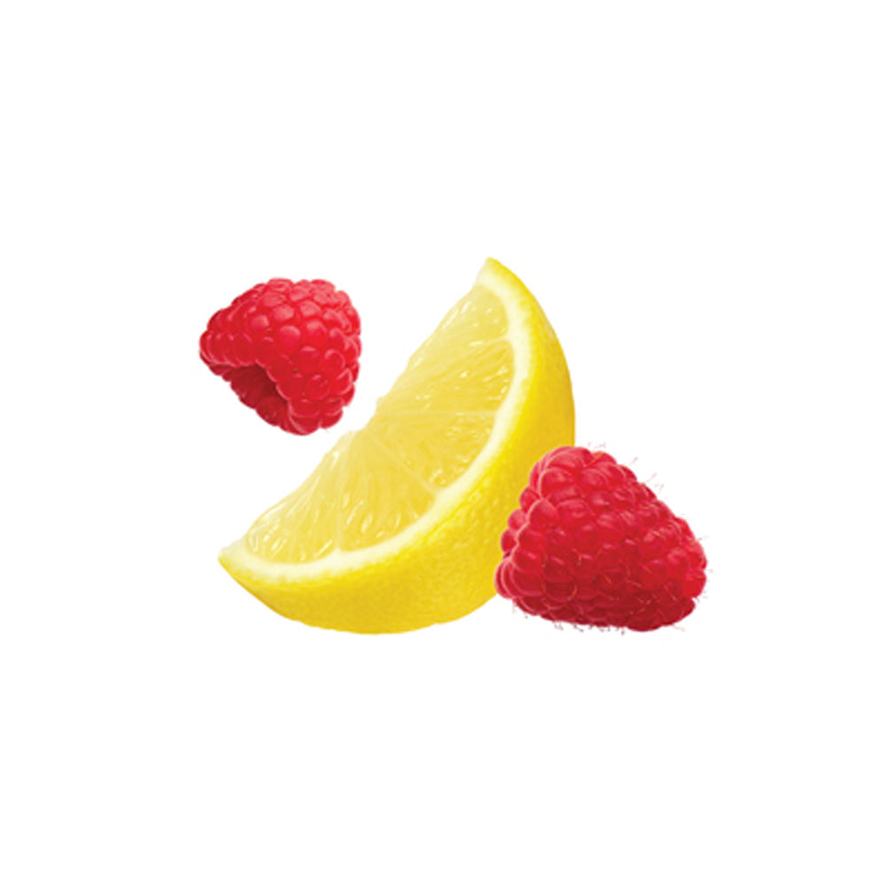 Aromatisant d'eau à saveur de limonade et framboise