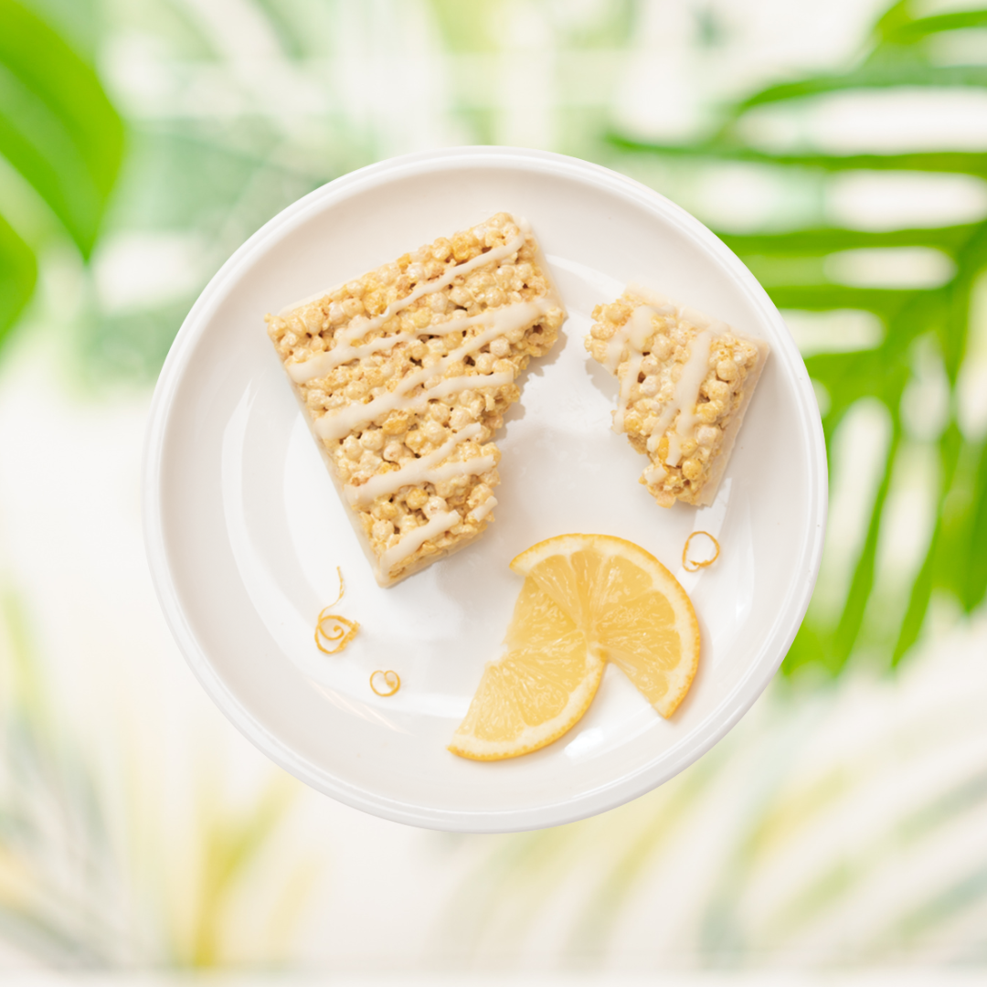 Carré croustillant au citron