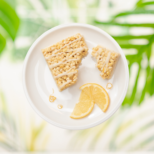 Carré croustillant au citron