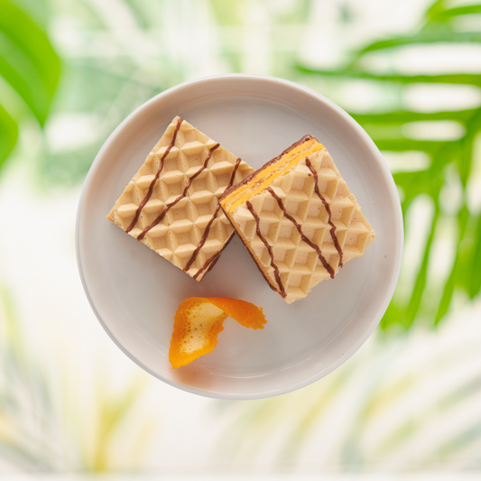 Gaufrettes à l'orange
