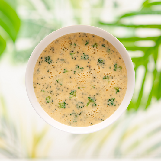 Préparation pour soupe brocoli et fromage