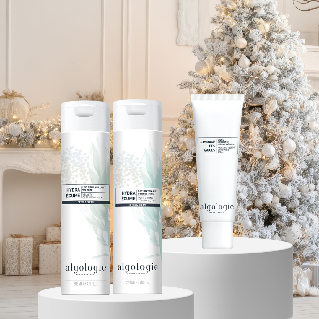 Coffret Cadeau Algologie Nettoyants & Exfoliant Tous Types de Peau
