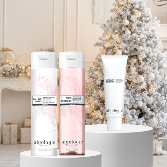 Coffret Cadeau Algologie Nettoyants & Exfoliant Peaux Sensibles