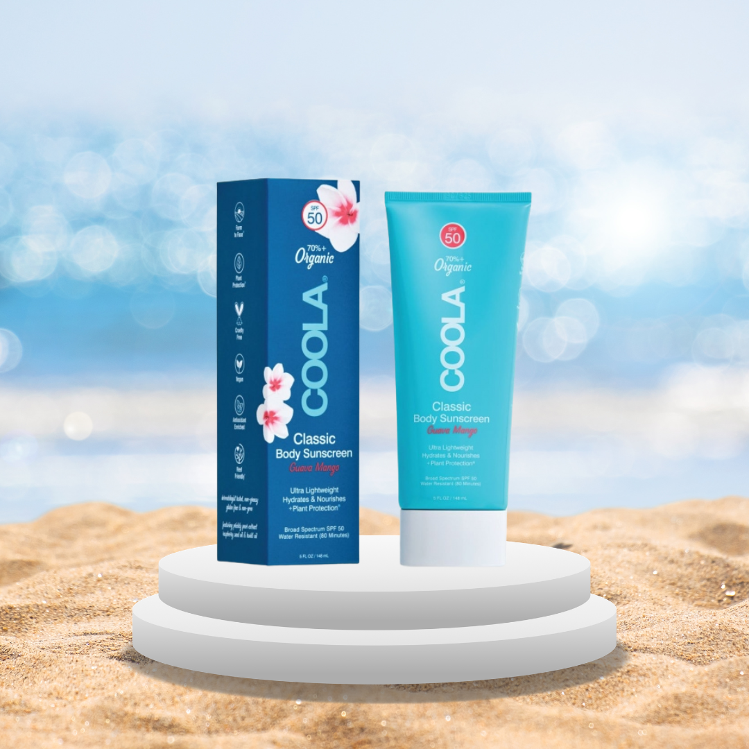 COOLA Classic Écran solaire pour le corps FPS 50, parfum goyave-mangue