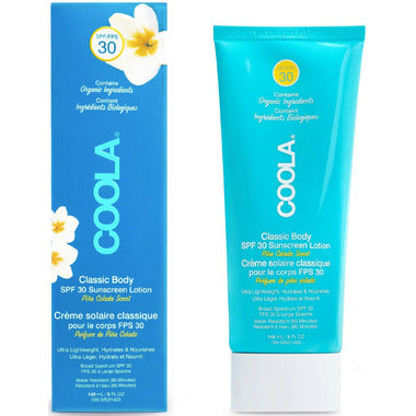 COOLA Classic Écran solaire pour le corps FPS 30, parfum pina colada