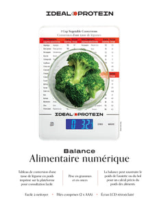 Balance alimentaire numérique