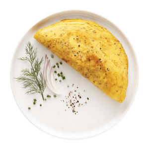 Omelette au fromage et fines herbes