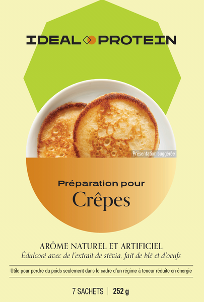 Préparation pour crêpes